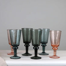 Load image into Gallery viewer, Set of 3 Wine Goblets - Smokey Grey