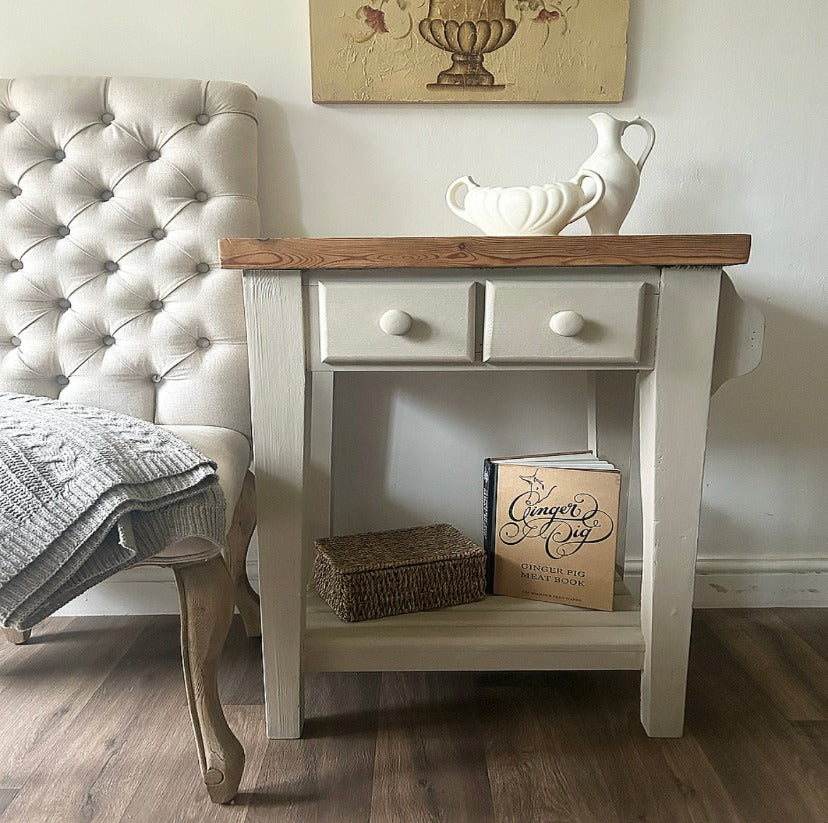 Butcher’s Block Table - Country Grey - www.proven-salle.com