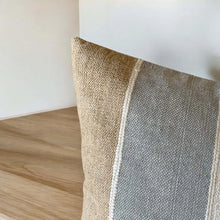 Load image into Gallery viewer, Neutral Stripe Cushion 35 x 50cm (Includes Inner)