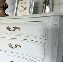 Load image into Gallery viewer, Vintage French Louis Inspired Chest of Drawers - Light Green - www.proven-salle.com