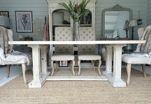 India Jane Refectory Table - Lime Wash - www.proven-salle.com