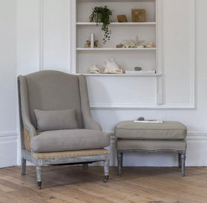 Gustavian Style Chair - Taupe