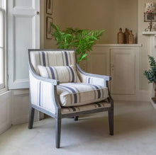 Load image into Gallery viewer, Regency Style Armchair - French Stripe - www.proven-salle.com