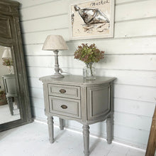Load image into Gallery viewer, India Jane Occasional Table or Bedside Table - Soft Grey - www.proven-salle.com