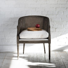 Load image into Gallery viewer, Bergere Rattan Chair - Ivory - www.proven-salle.com