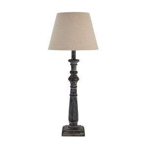 Dominique Table Lamp With Linen Shade