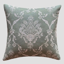 Load image into Gallery viewer, Sage Divine Damask Cushion 50 x 50cm (Includes Inner)