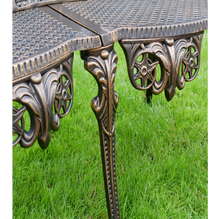 Load image into Gallery viewer, Ornate Garden Seat - Bronze Finish