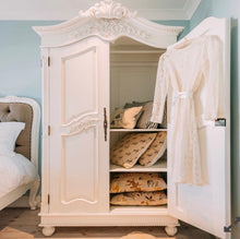 Load image into Gallery viewer, Double Brigitte Armoire - White - www.proven-salle.com