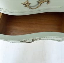 Load image into Gallery viewer, Vintage French Louis Inspired Dressing Table - Light Green - www.proven-salle.com