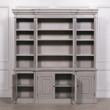 Load image into Gallery viewer, Bookcase Display Cabinet - Distressed Grey