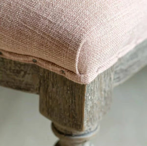 Gustavian Style Petite Armchair - Pink - www.proven-salle.com