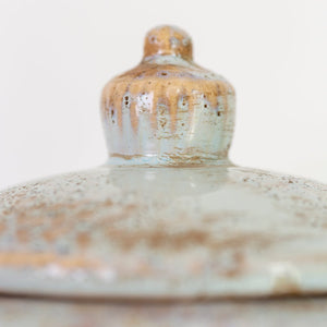 Rustic Jar with Lid