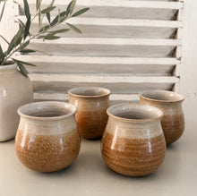 Load image into Gallery viewer, Set of 4 Vintage Stoneware Pots 
