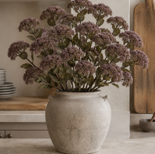Load image into Gallery viewer, Decorative plant in a textured vase on a kitchen counter