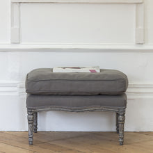 Load image into Gallery viewer, Gustavian Style Stool - Grey
