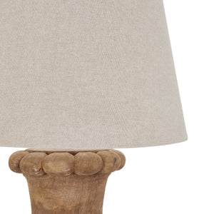 Celine Wooden Lamp With Shade