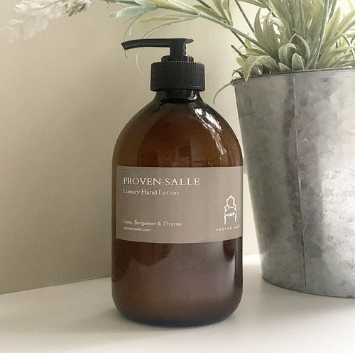 Lime, Bergamot and Thyme Luxury Hand Lotion - 500ml-www.proven-salle.com