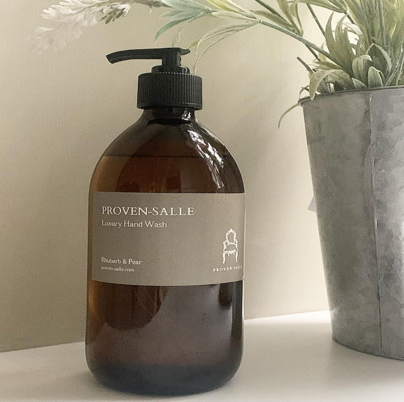Rhubarb and Pear Luxury Hand Wash - 500ml-www.proven-salle.com
