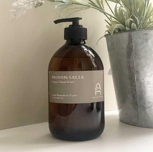Lime, Bergamot and Thyme Luxury Hand Wash - 500ml-www.proven-salle.com