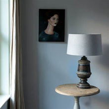 Load image into Gallery viewer, Large Flint Grey Lamp With Shade-www.proven-salle.com