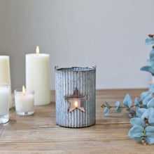 Load image into Gallery viewer, Pair of Star Pot Tea Light Holders-www.proven-salle.com