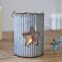 Load image into Gallery viewer, Pair of Star Pot Tea Light Holders-www.proven-salle.com