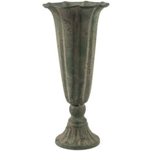 Load image into Gallery viewer, Fluted Urn Vase - Rustic Green-www.proven-salle.com