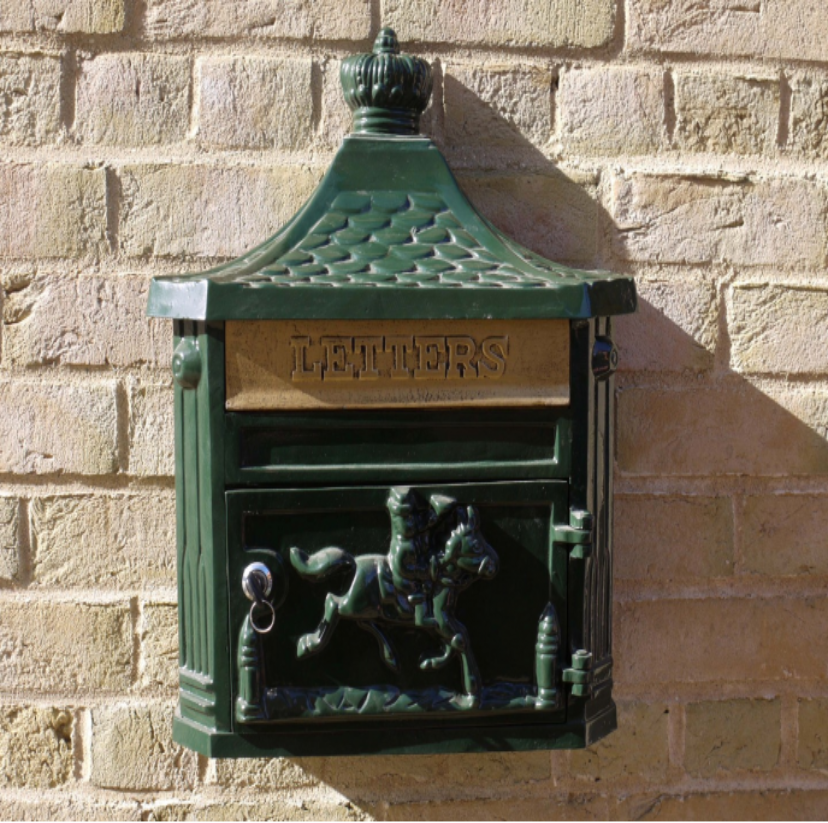 Wall Post Box - Green-www.proven-salle.com