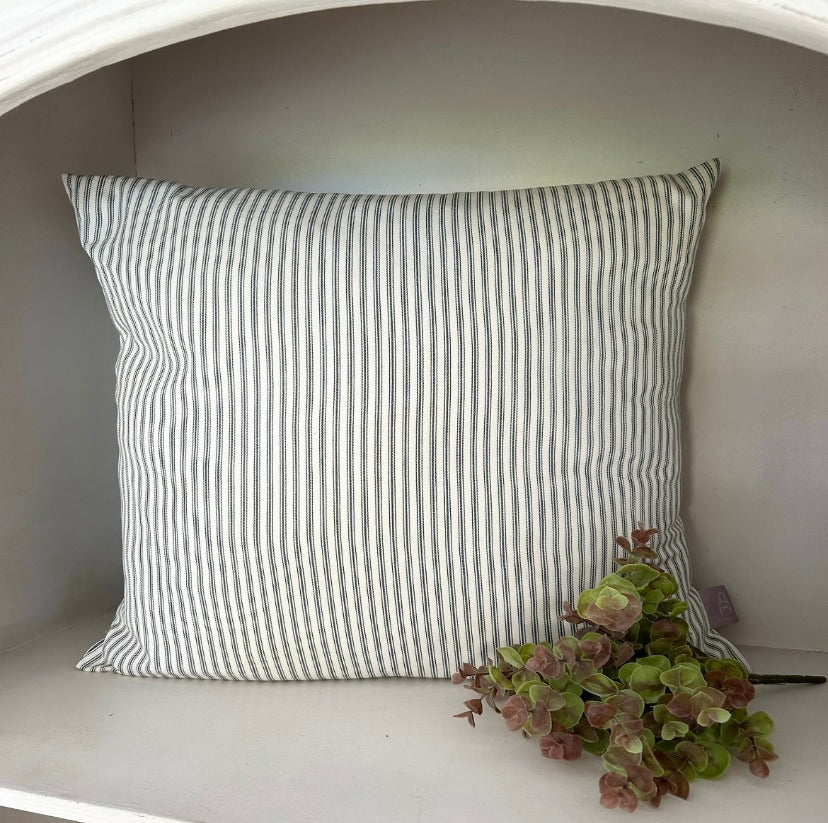 Ticking seat online cushions